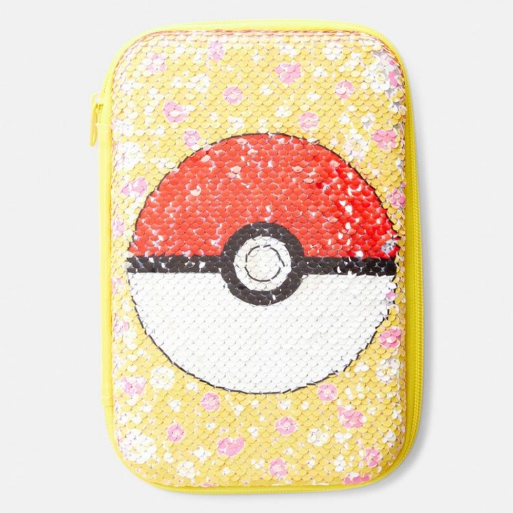 Pokémon Pokéball Sequins Makeup Case - Picture 5 of 7